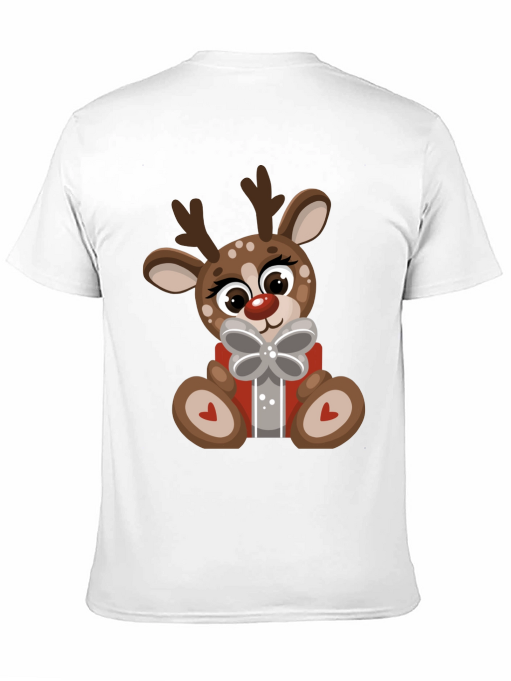 Cute Reindeer Gift Christmas Tee
