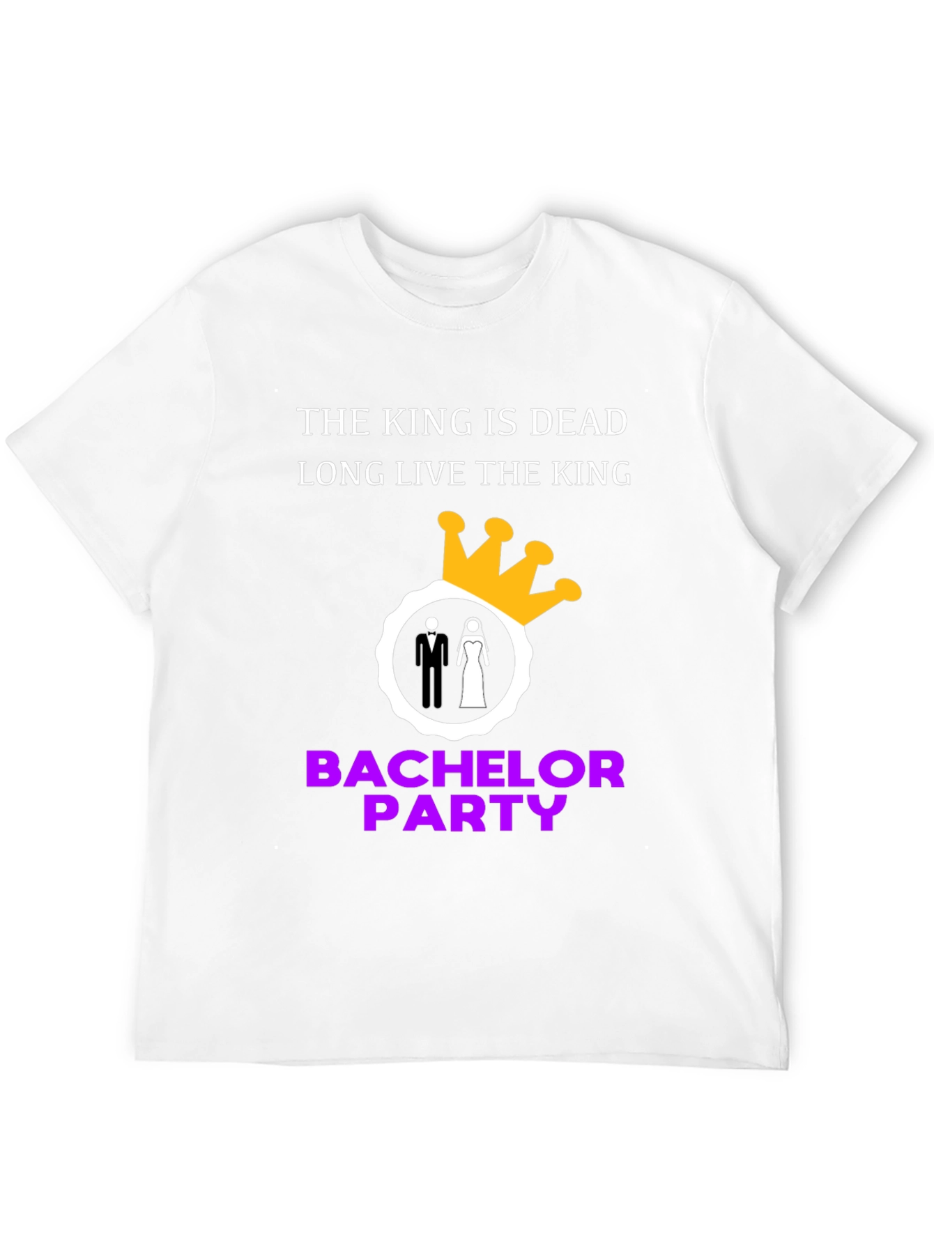 Bachelor Party T-Shirt: The King is Dead