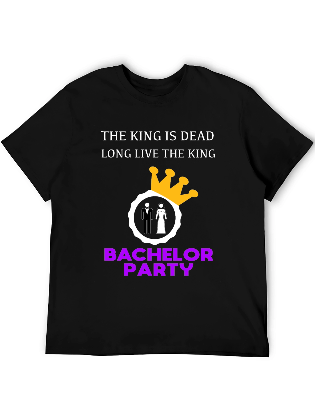 Bachelor Party T-Shirt: The King is Dead