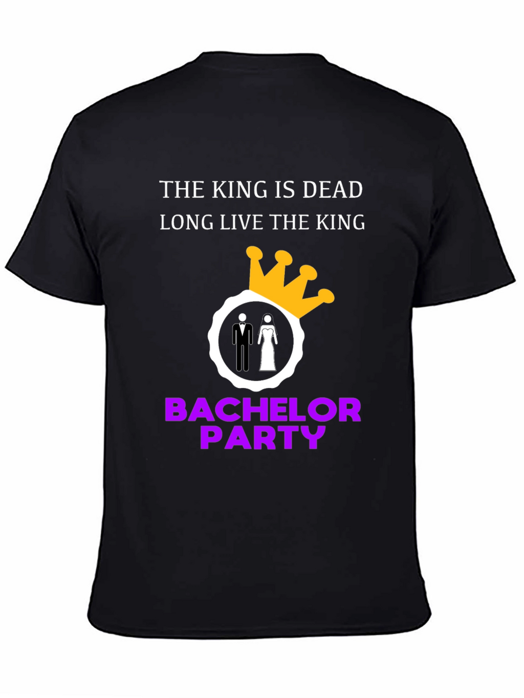 Bachelor Party T-Shirt: The King is Dead