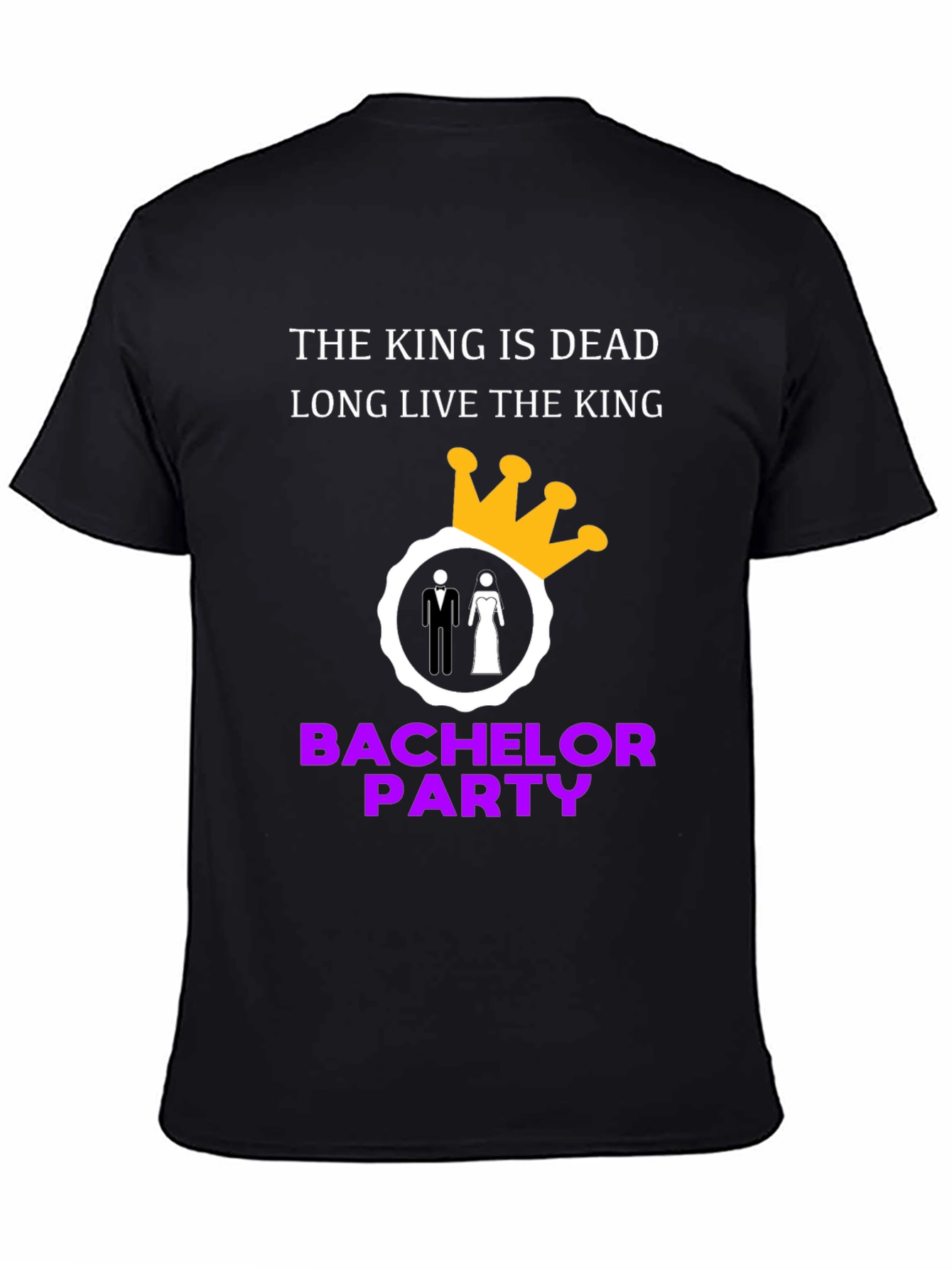 Bachelor Party T-Shirt: The King is Dead