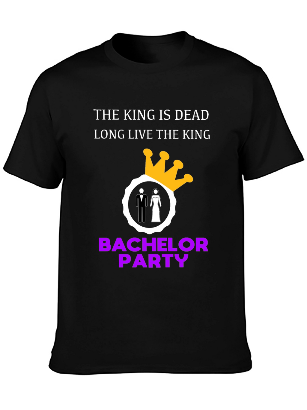 Bachelor Party T-Shirt: The King is Dead