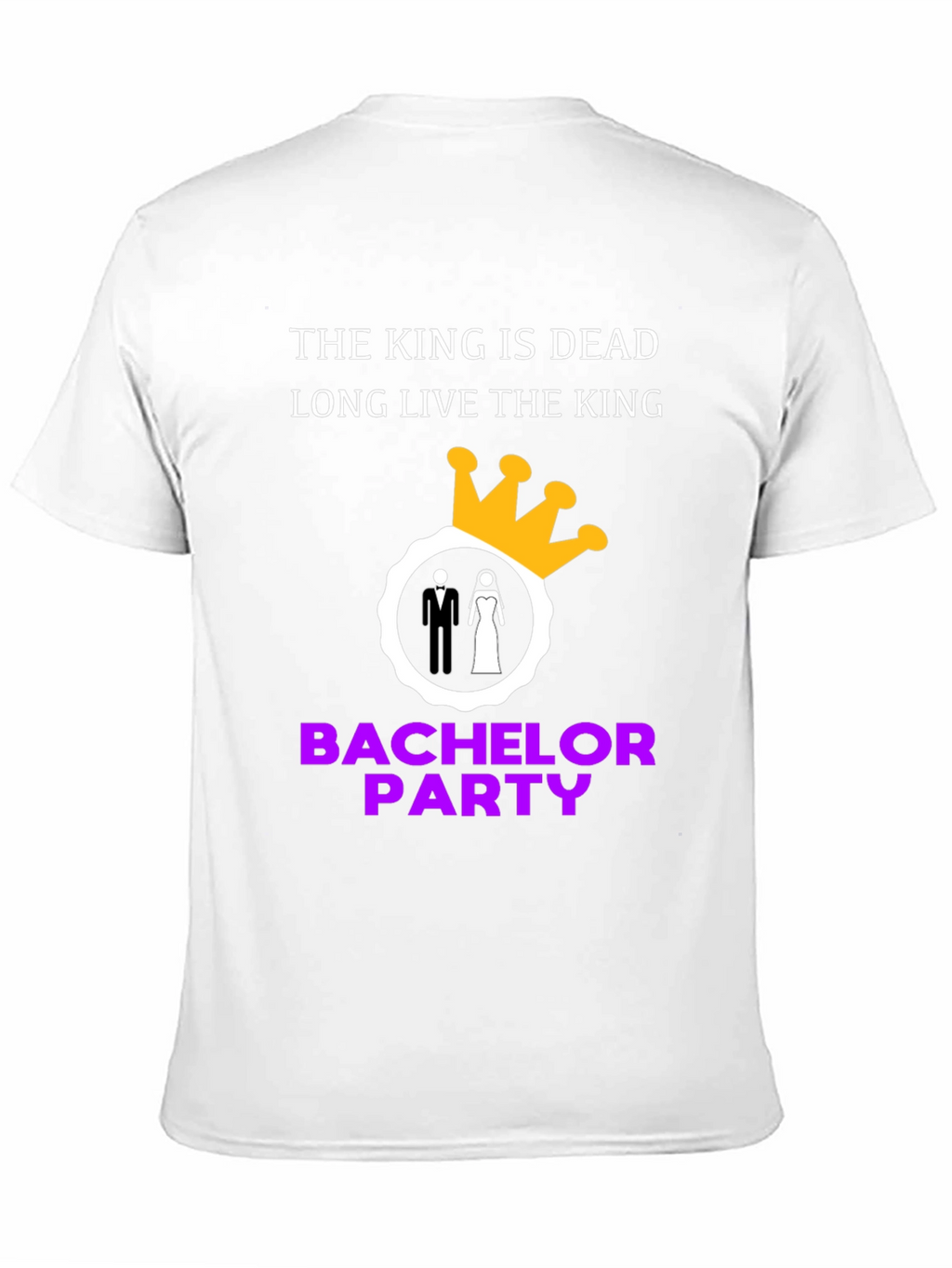 Bachelor Party T-Shirt: The King is Dead