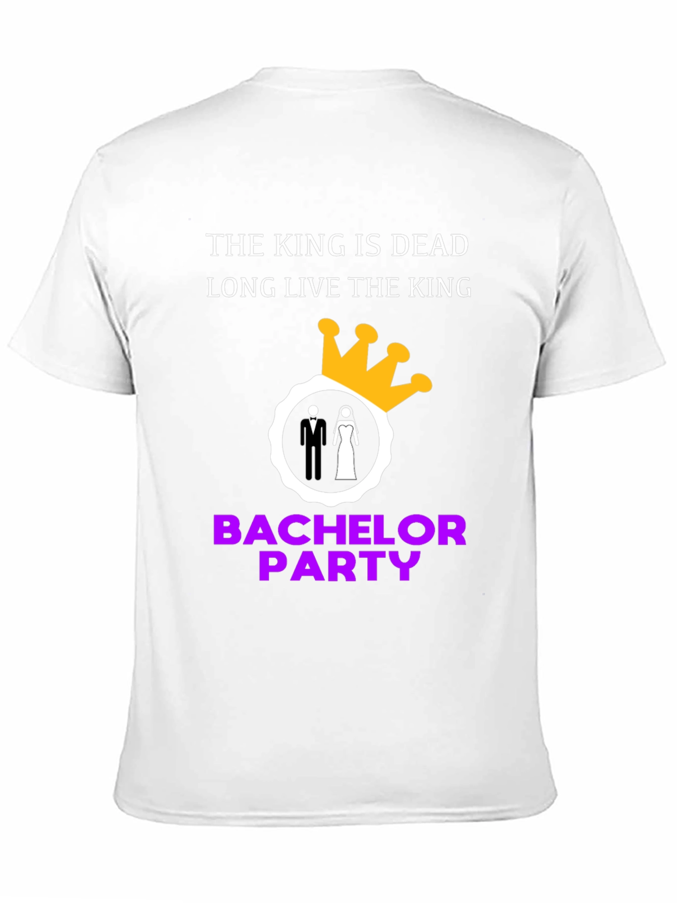 Bachelor Party T-Shirt: The King is Dead