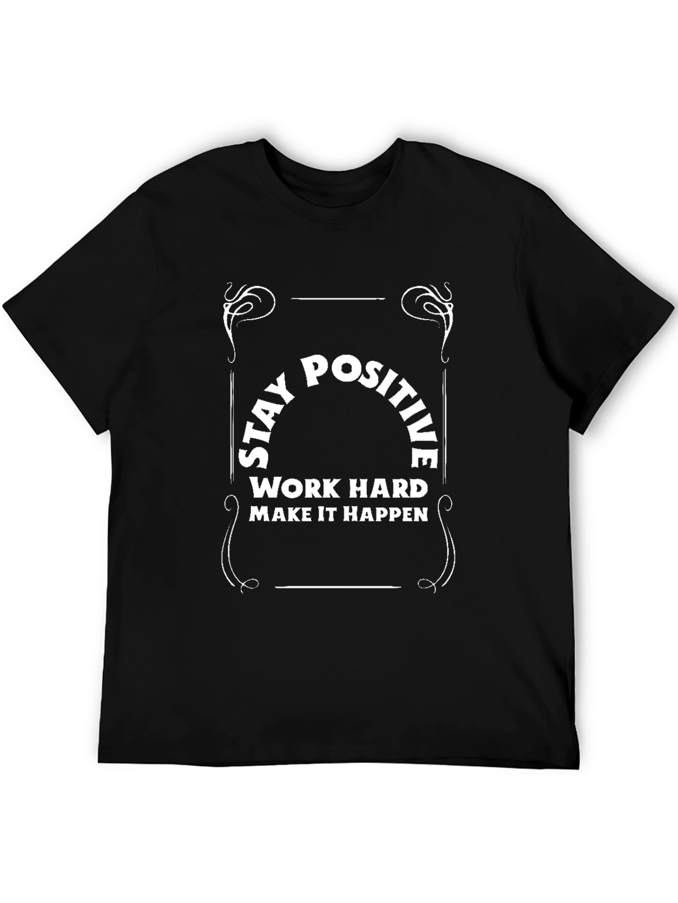 Stay Positive T-Shirt - Motivational Graphic Tee
