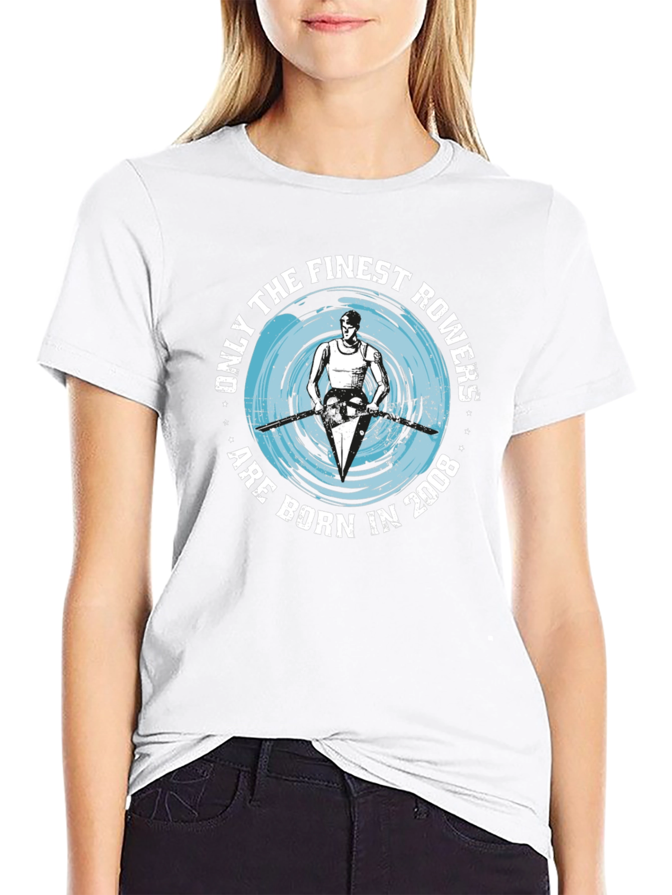 Finest Rowers Born in 2008 Graphic Tee