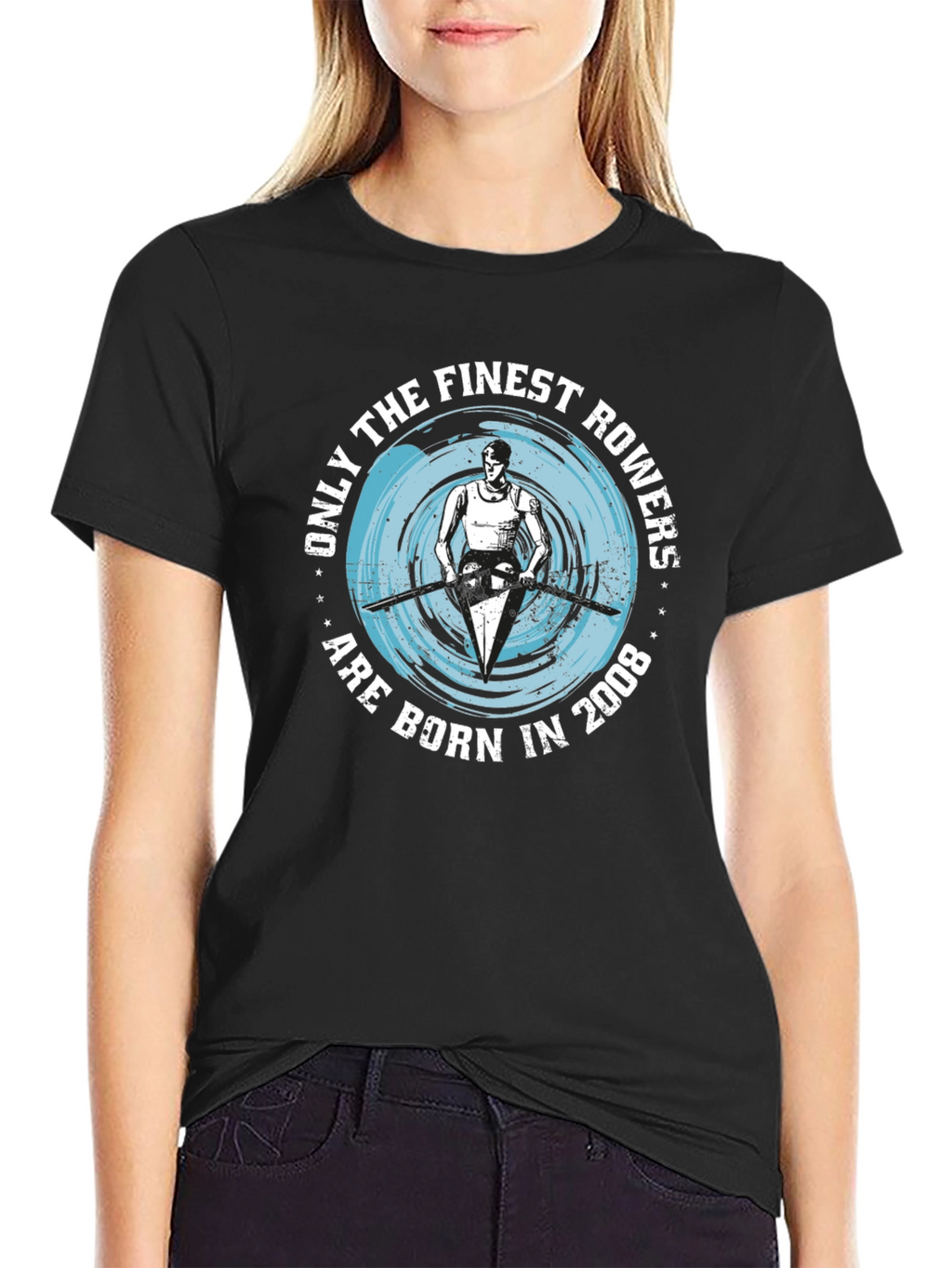 Finest Rowers Born in 2008 Graphic Tee