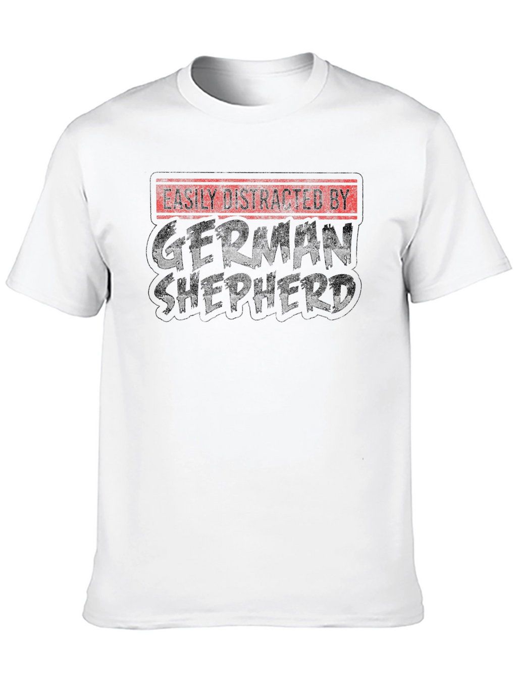 Easily Distracted By German Shepherds T-Shirt