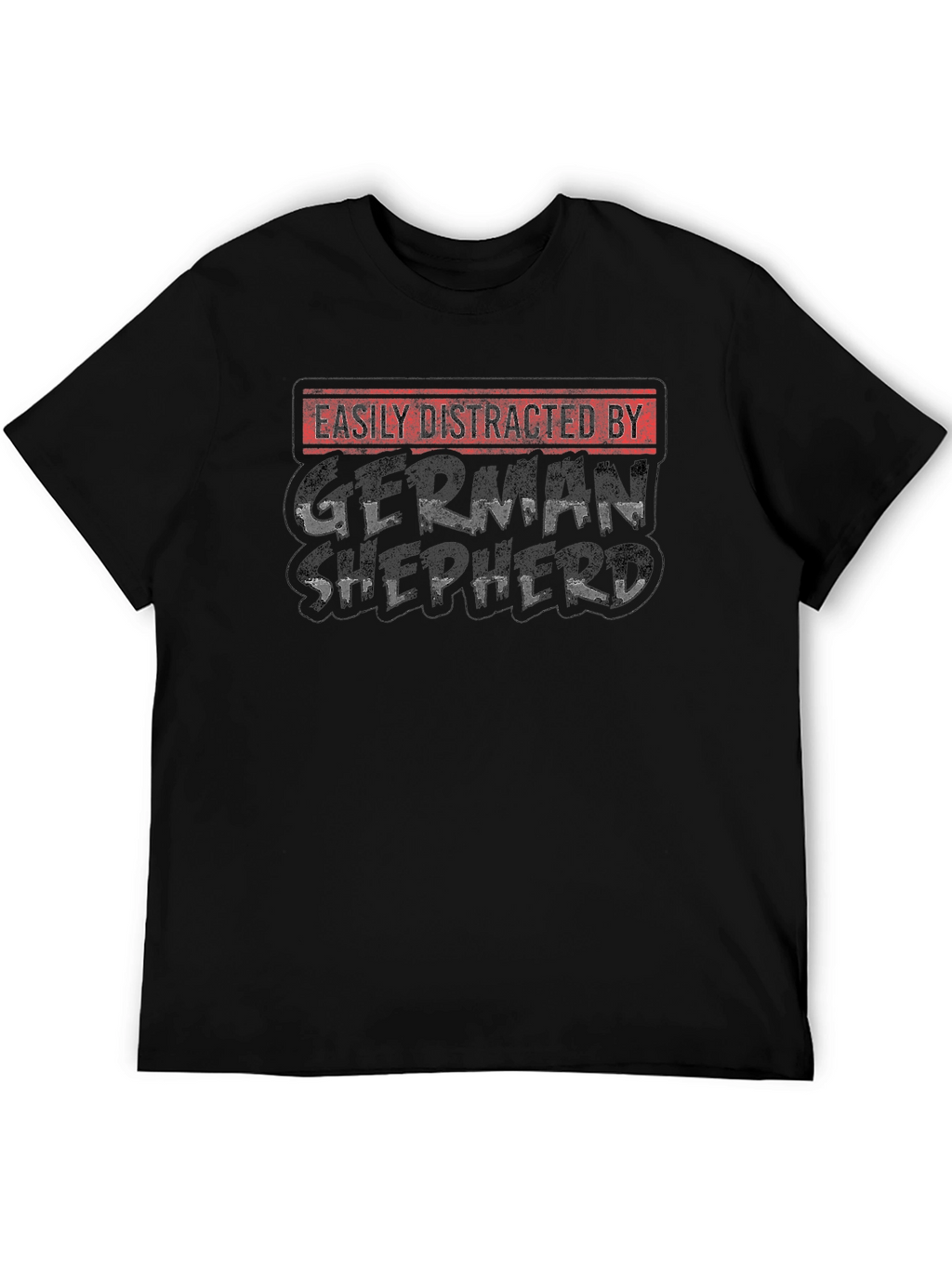 Easily Distracted By German Shepherds T-Shirt