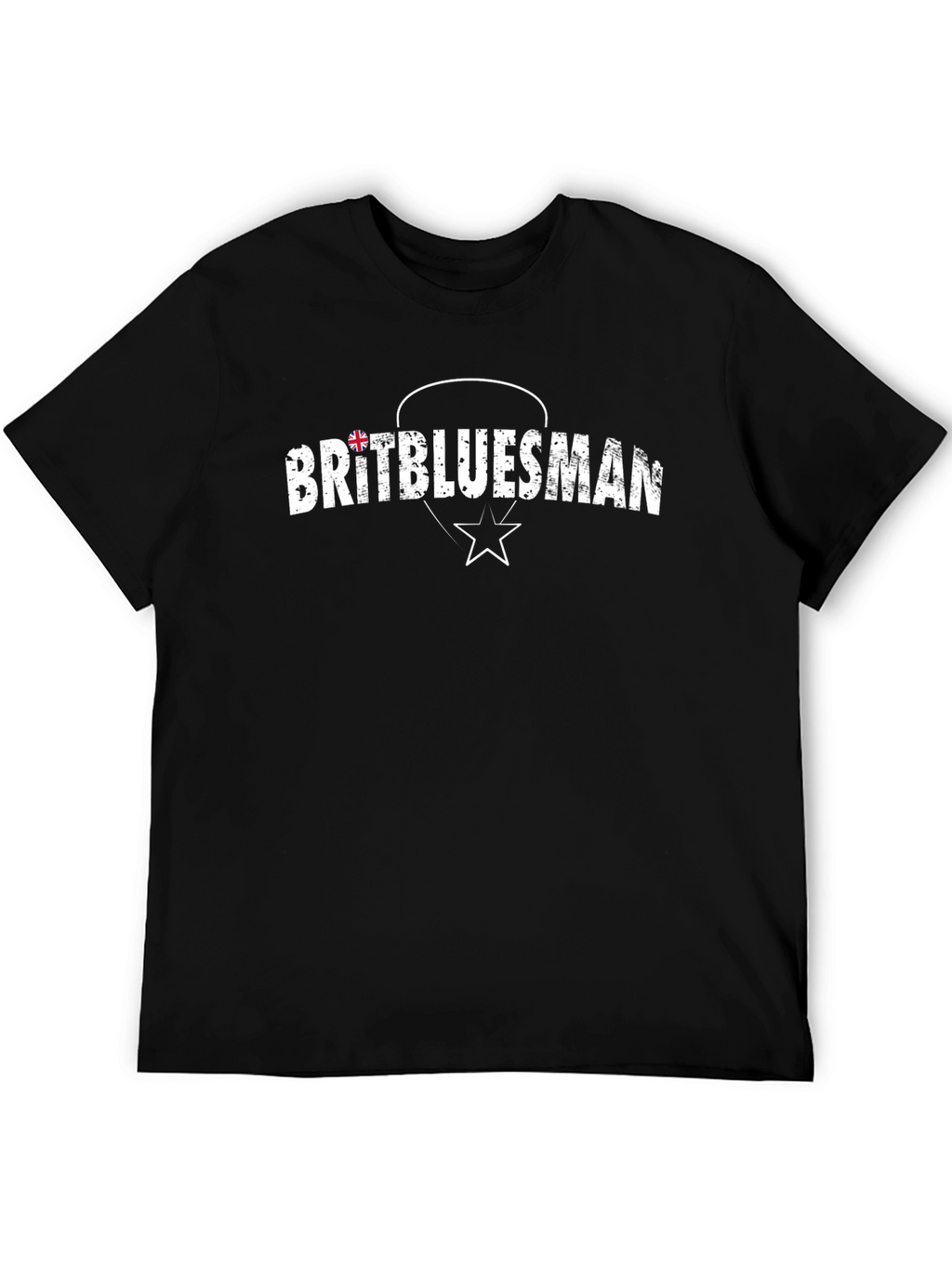 Britbluesman Black T-Shirt