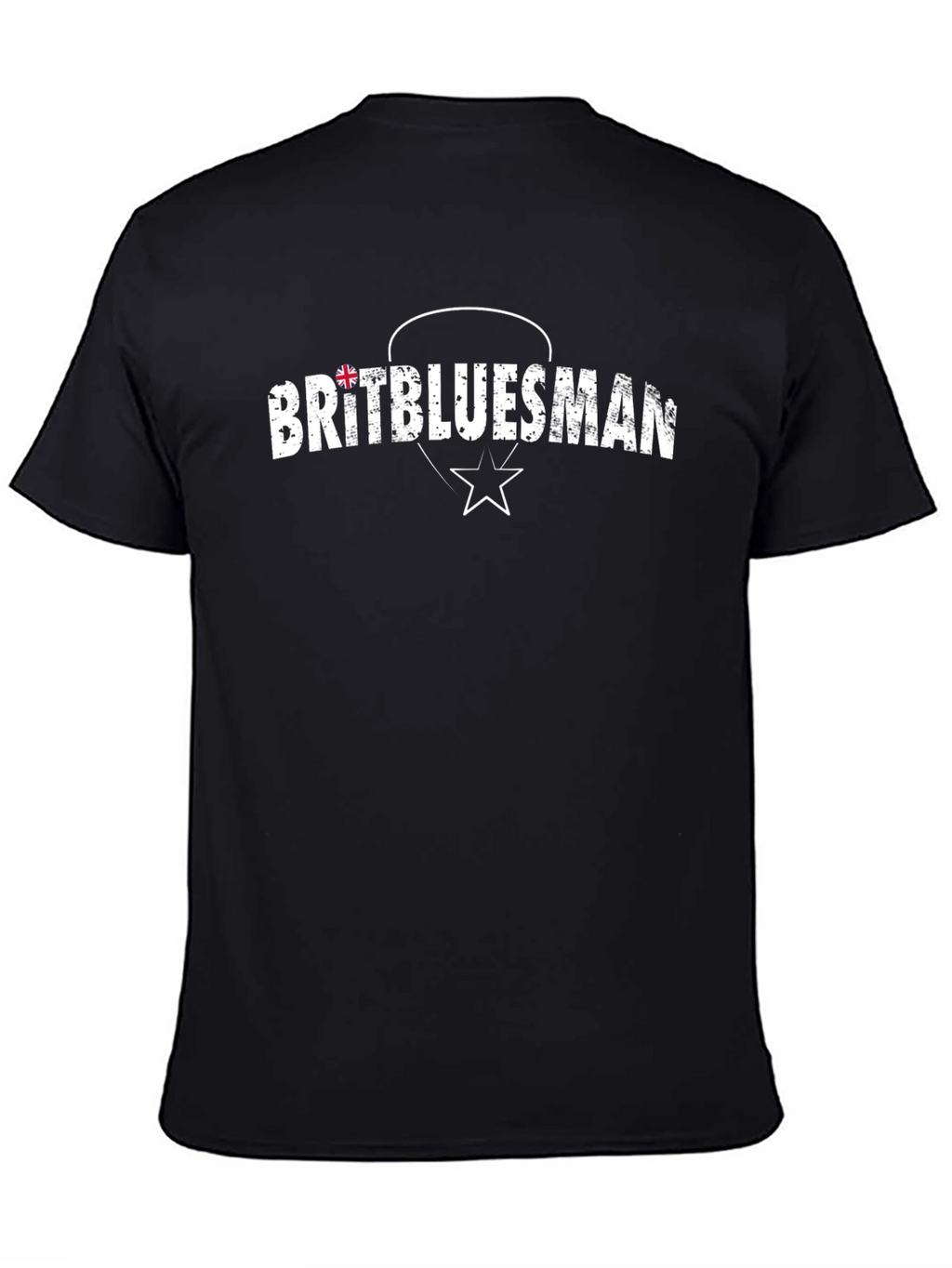 Britbluesman Black T-Shirt