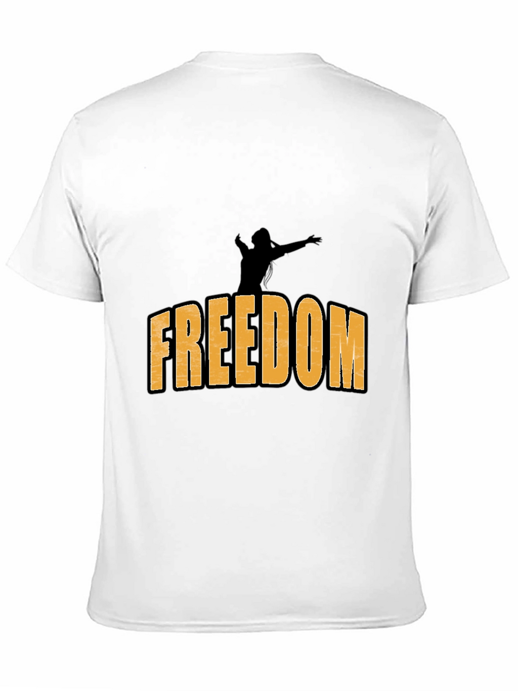 Freedom Graphic Tee - Unisex Black T-Shirt