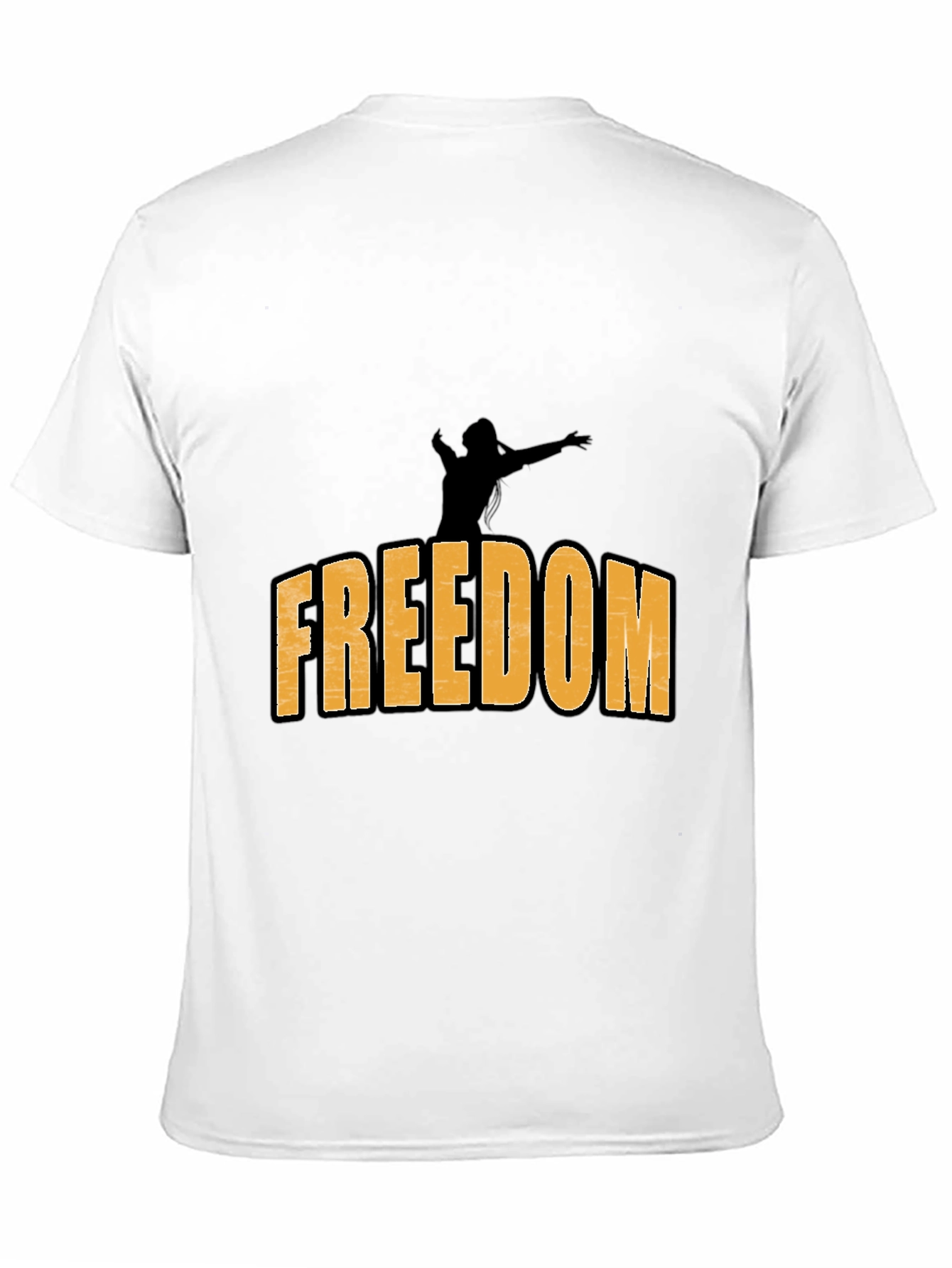 Freedom Graphic Tee - Unisex Black T-Shirt