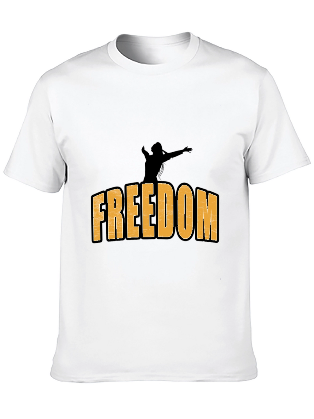 Freedom Graphic Tee - Unisex Black T-Shirt