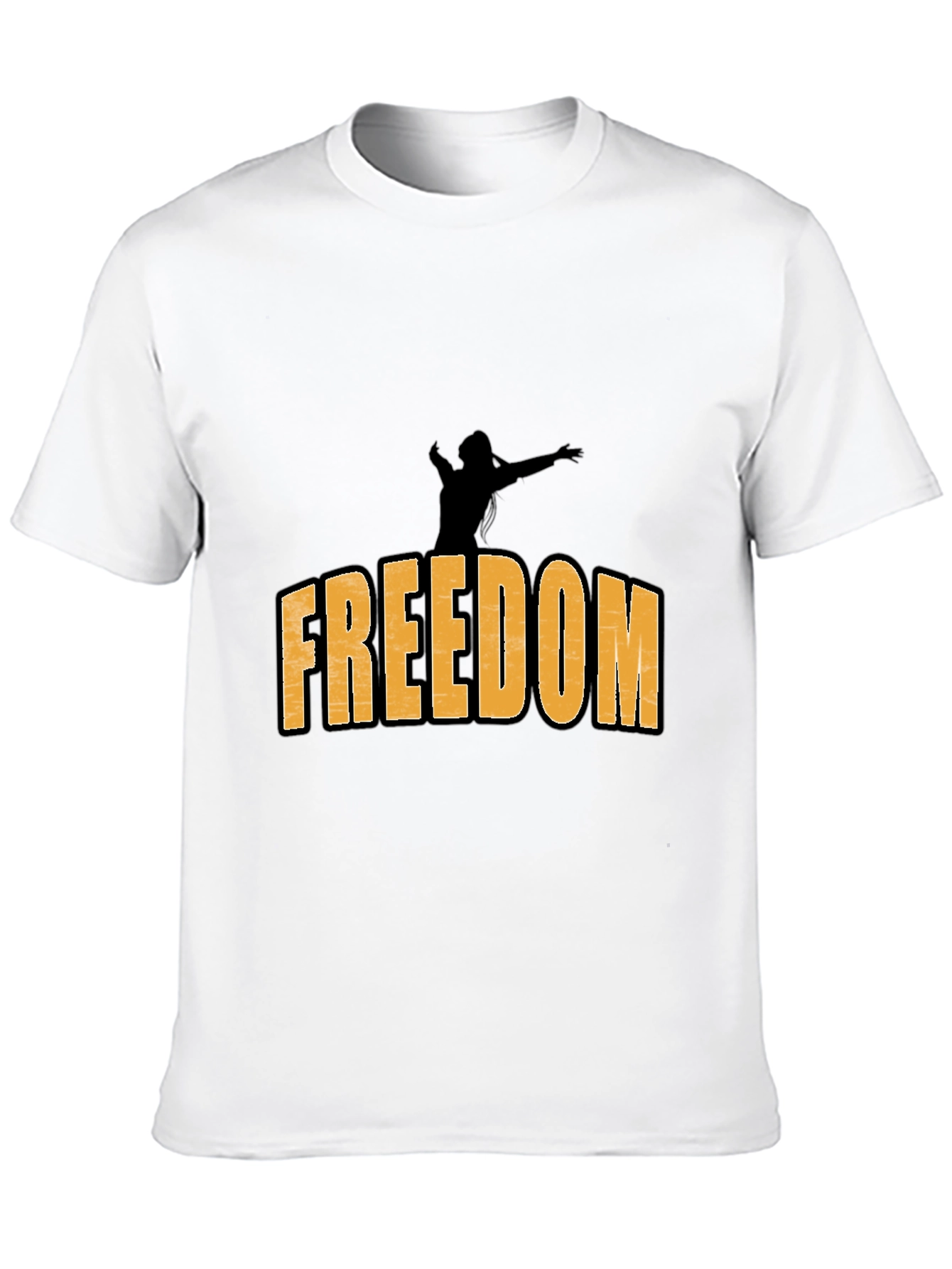 Freedom Graphic Tee - Unisex Black T-Shirt