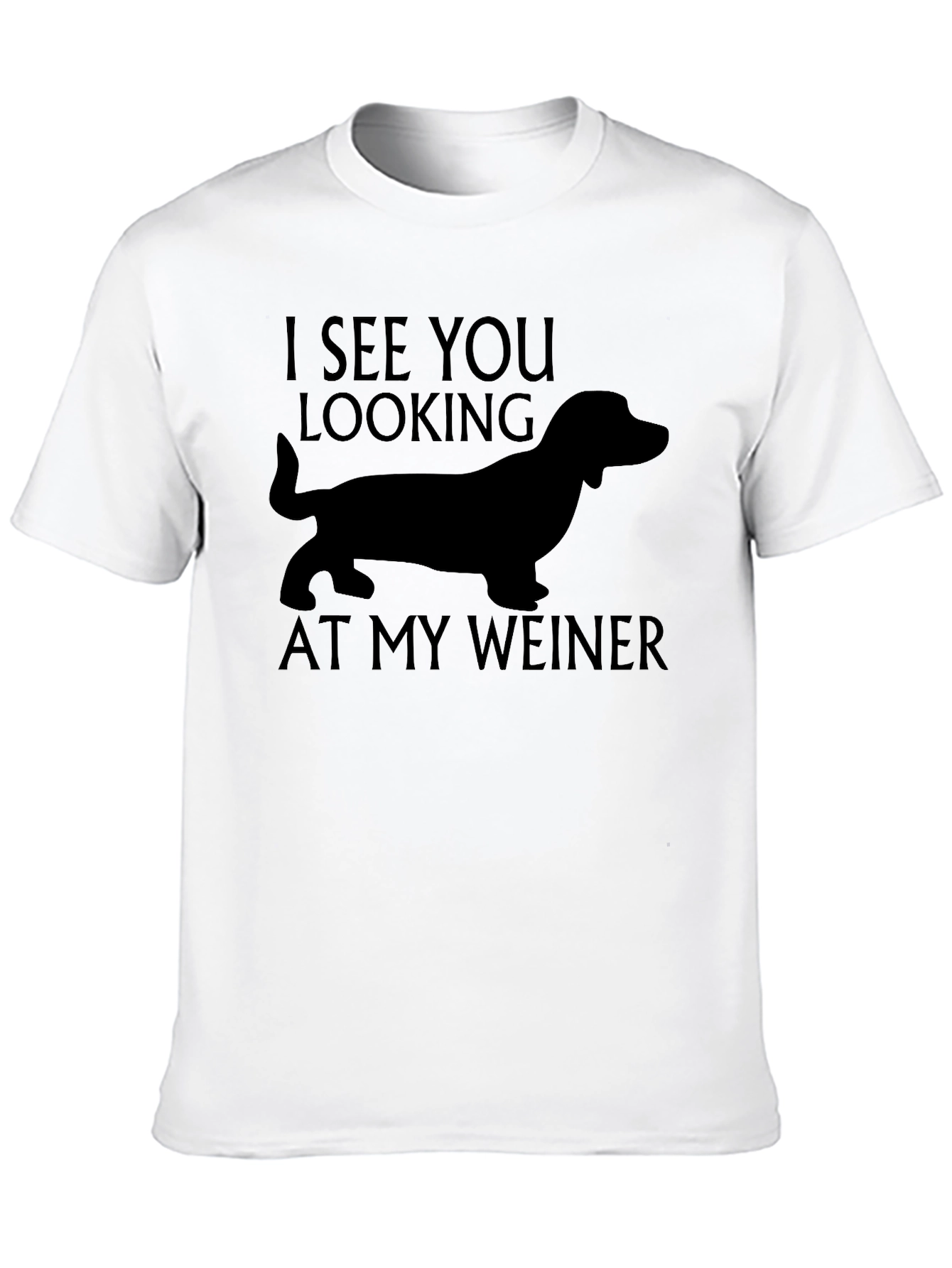 Funny Weiner Dog Graphic T-Shirt