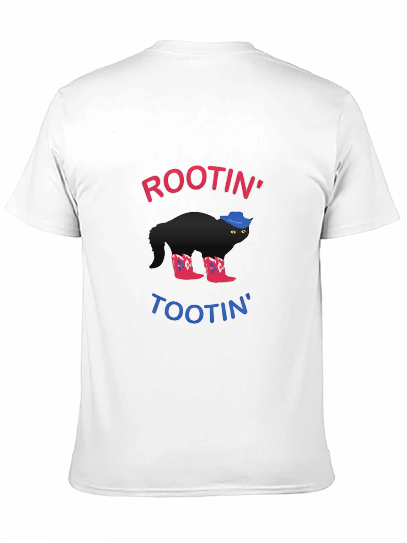 Rootin Tootin Cowboy Cat T-Shirt