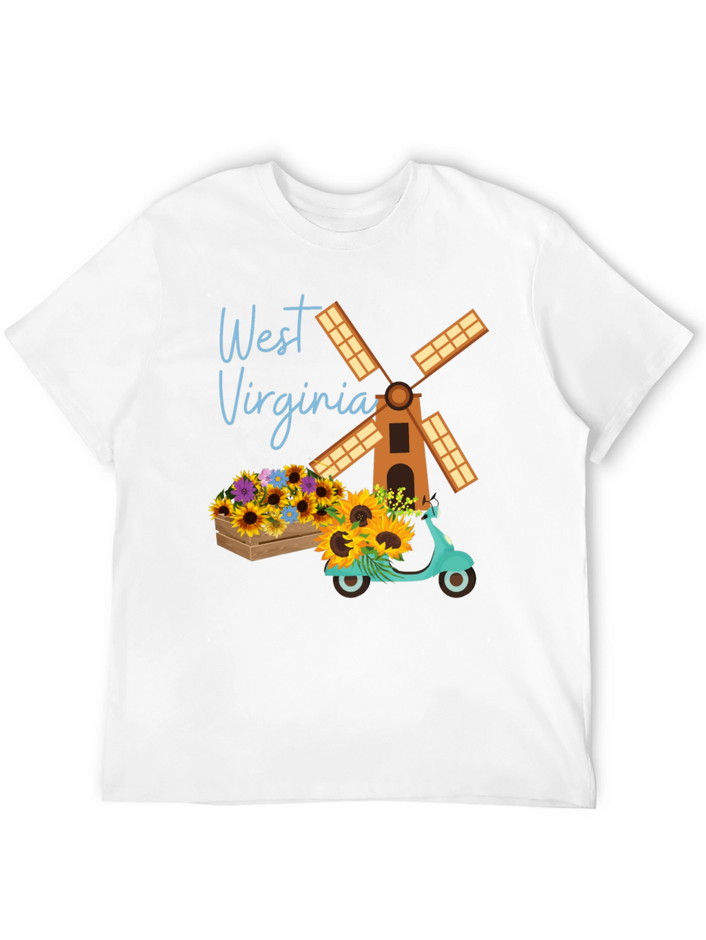West Virginia Windmill T-Shirt