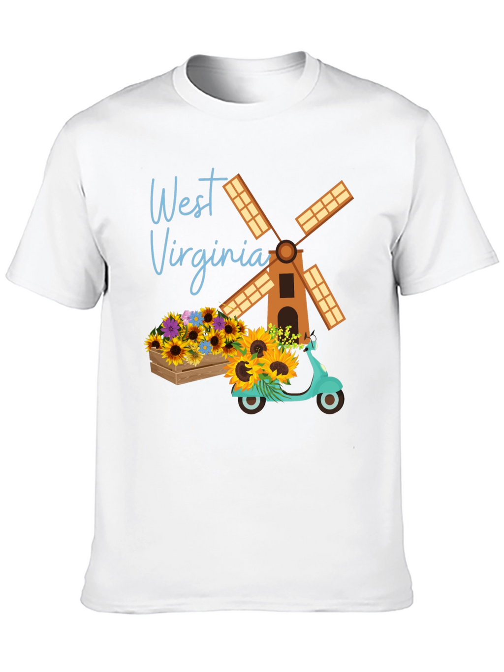 West Virginia Windmill T-Shirt