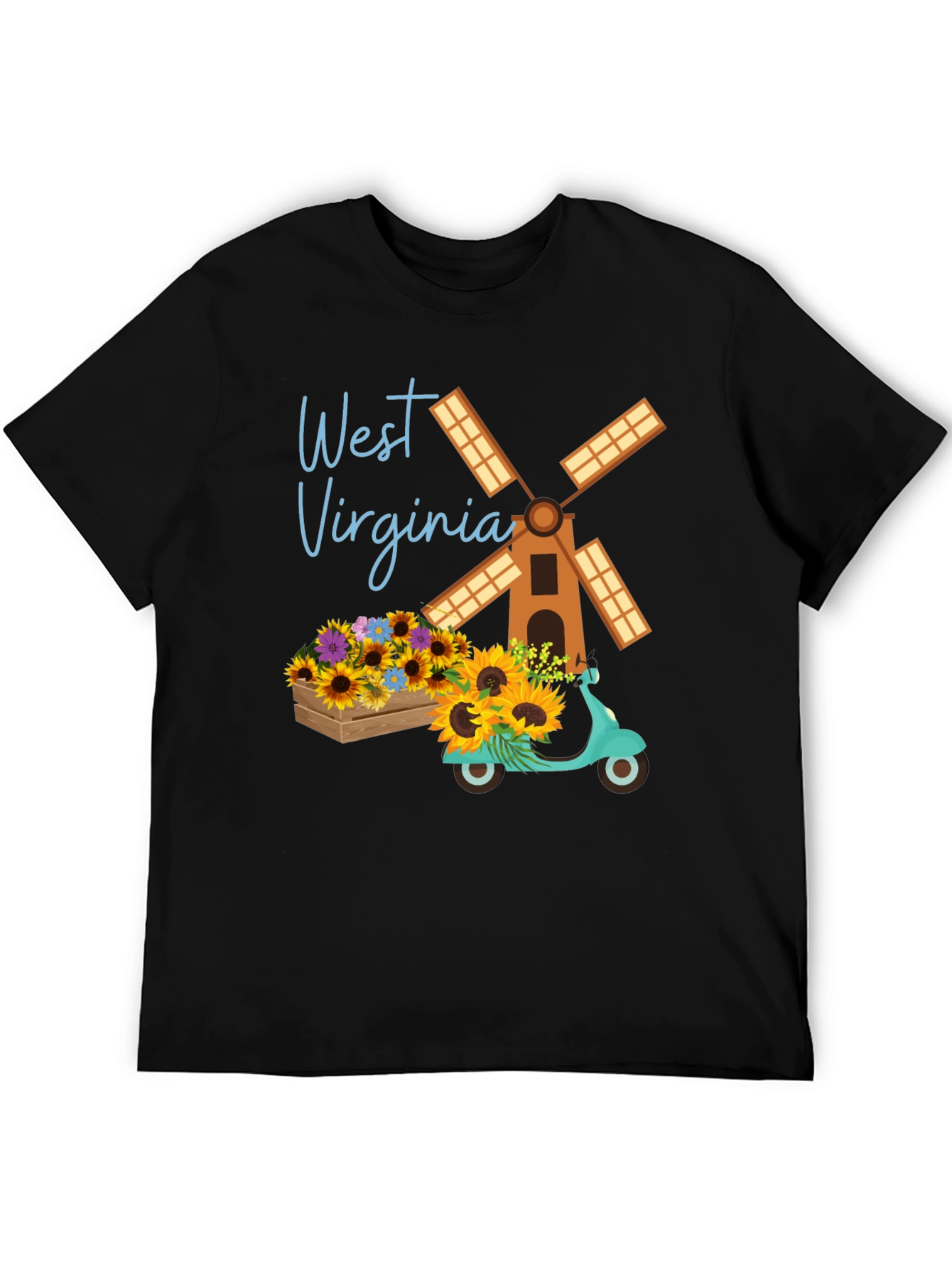 West Virginia Windmill T-Shirt