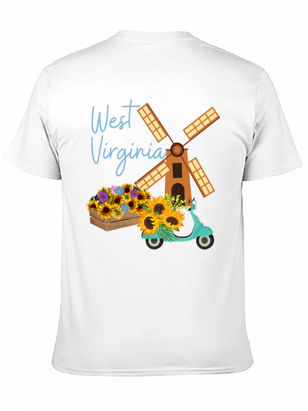 West Virginia Windmill T-Shirt