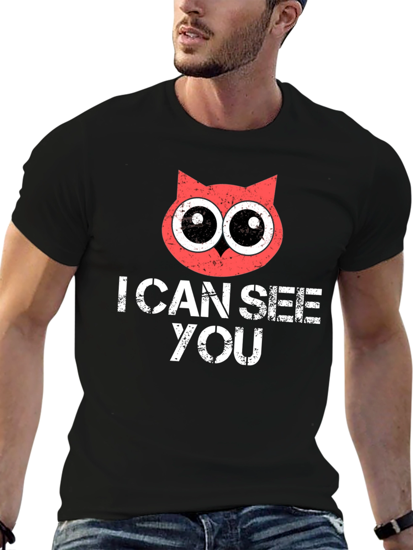 I Can See You Owl T-Shirt