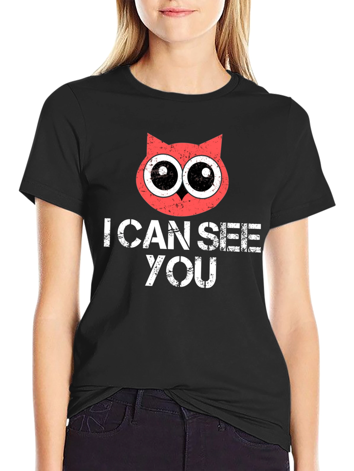 I Can See You Owl T-Shirt