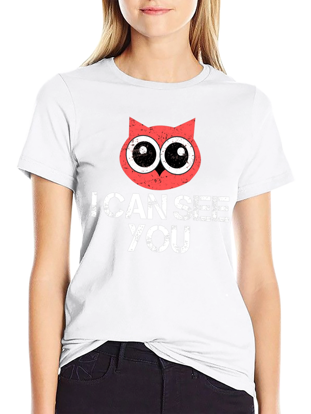 I Can See You Owl T-Shirt