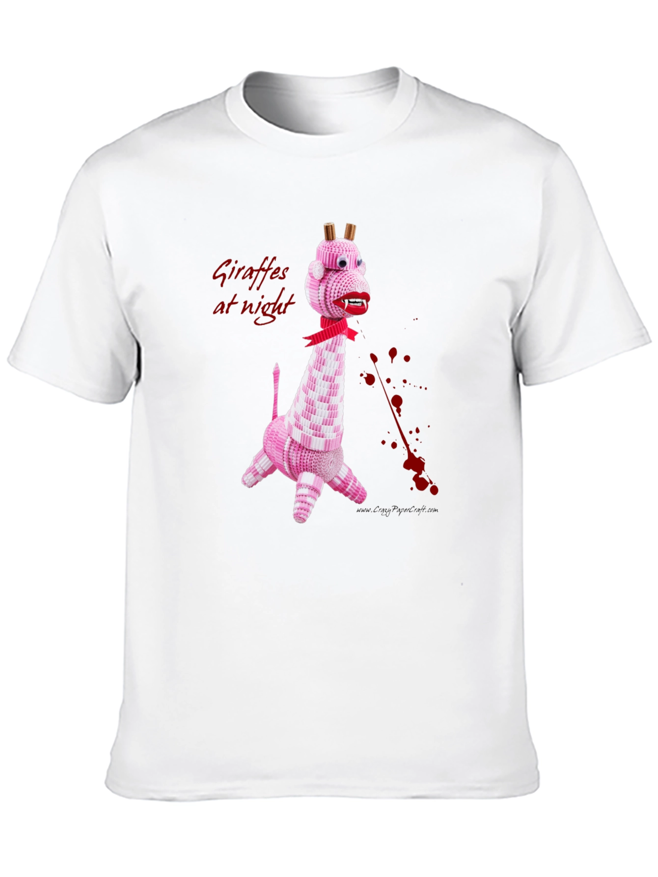 Giraffes at Night Graphic Tee - Quirky & Unique Design