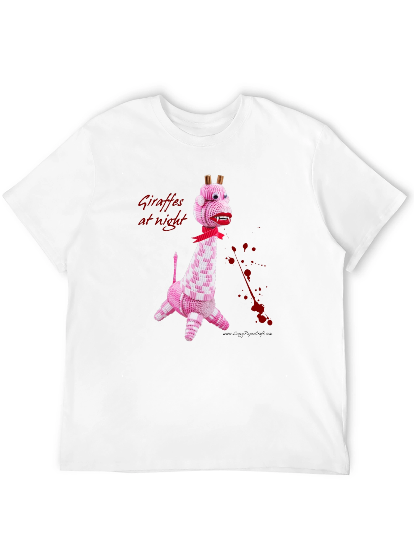 Giraffes at Night Graphic Tee - Quirky & Unique Design