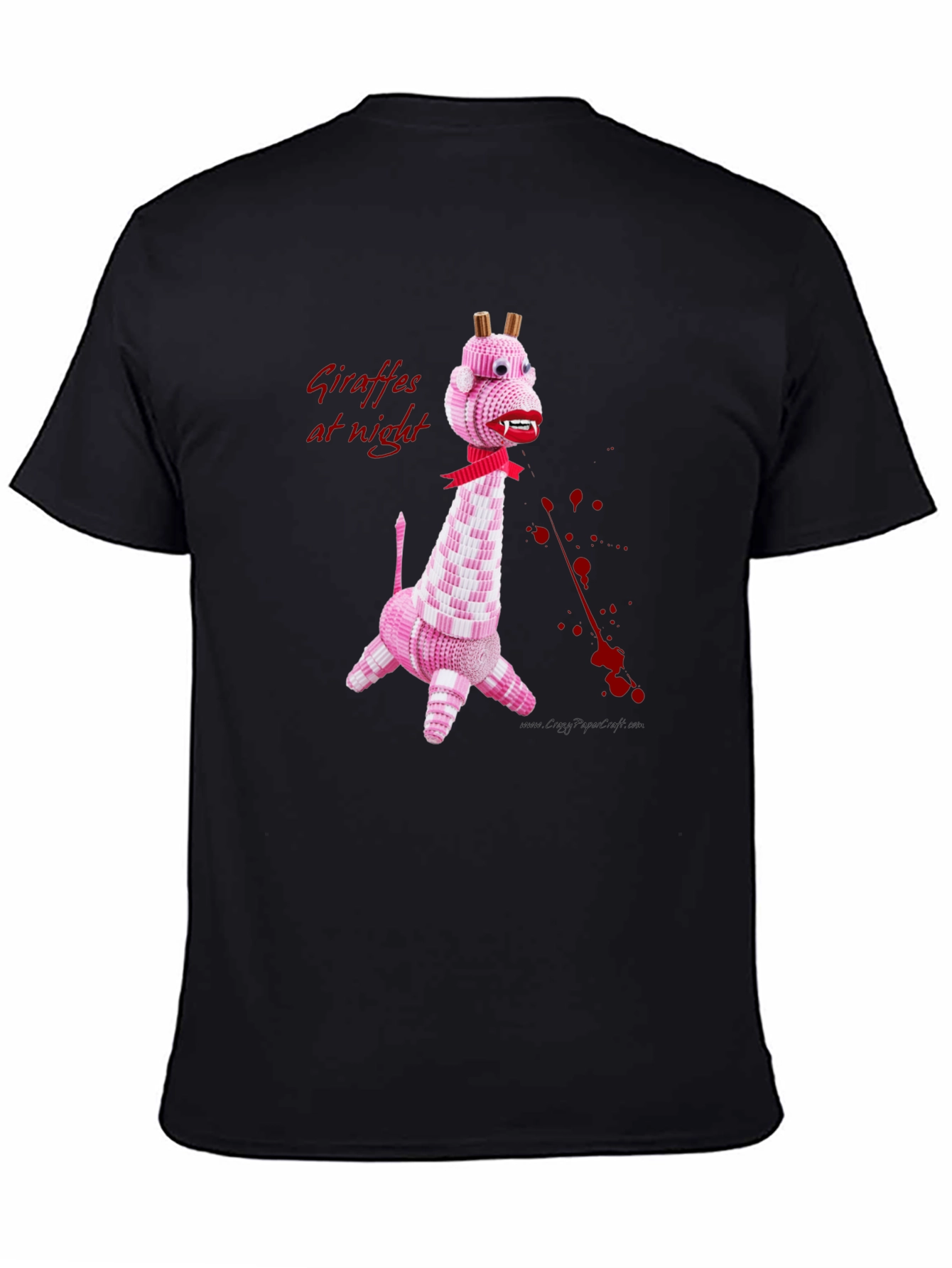 Giraffes at Night Graphic Tee - Quirky & Unique Design