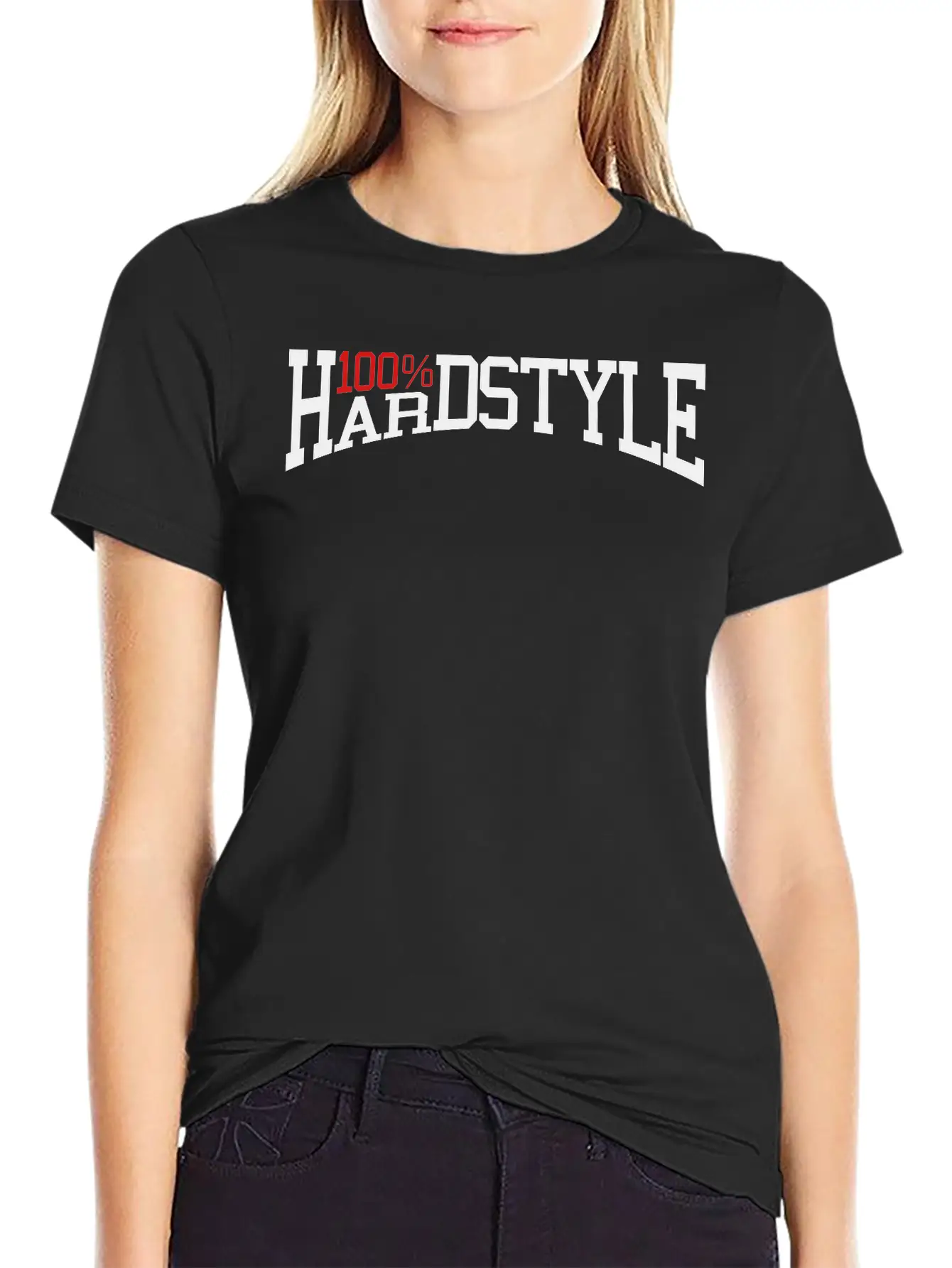 100% Hardstyle 2 Casual Graphic T-Shirt – Simple And Comfortable Daily Wear