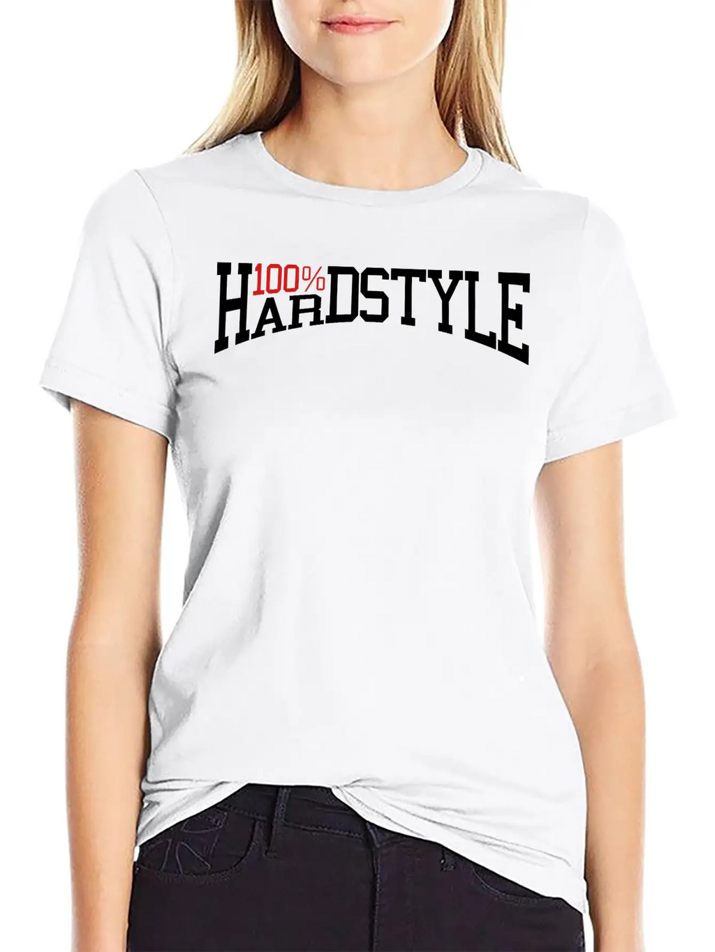 100% Hardstyle 2 Casual Graphic T-Shirt – Simple And Comfortable Daily Wear