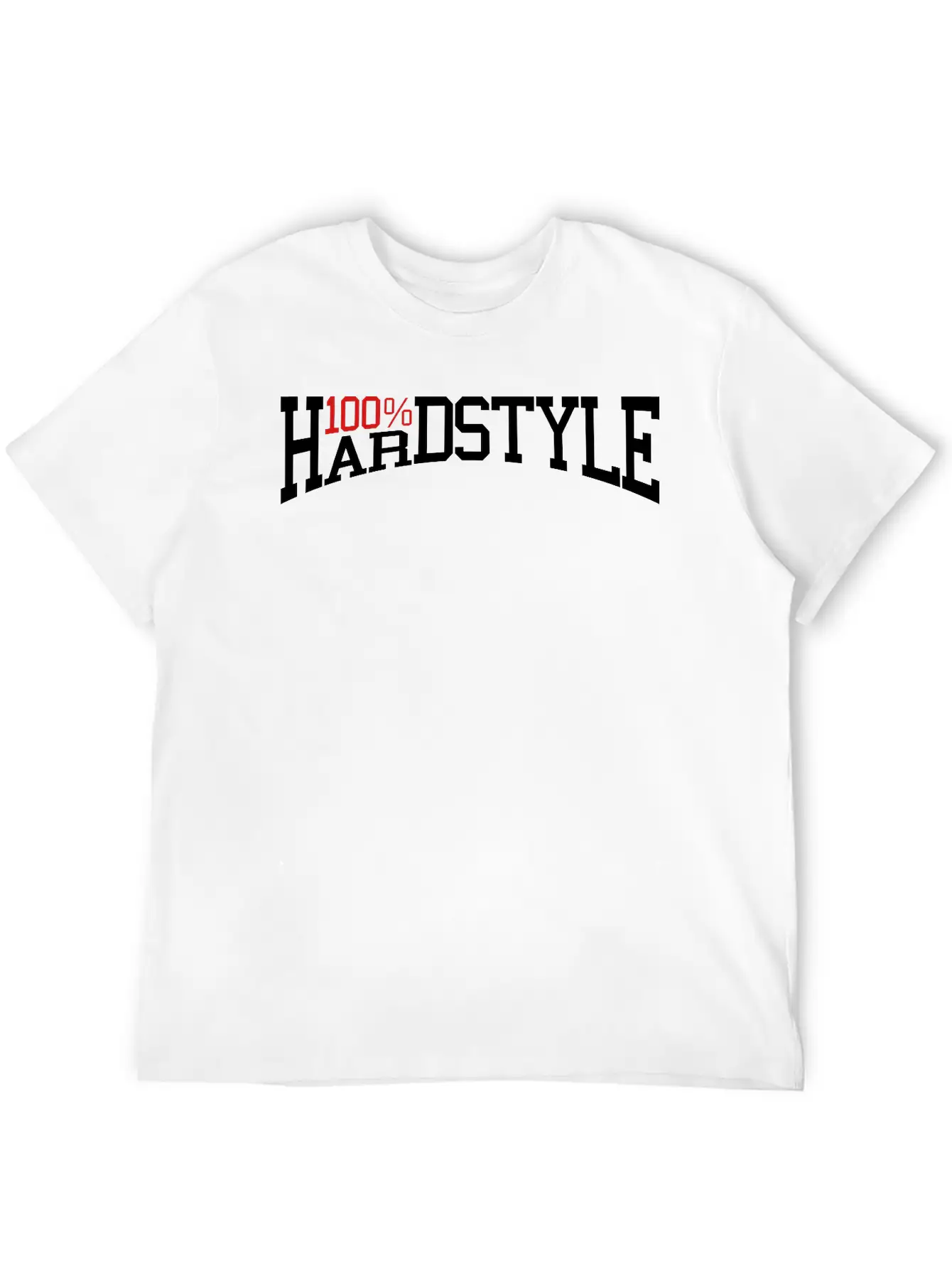 100% Hardstyle 2 Casual Graphic T-Shirt – Simple And Comfortable Daily Wear