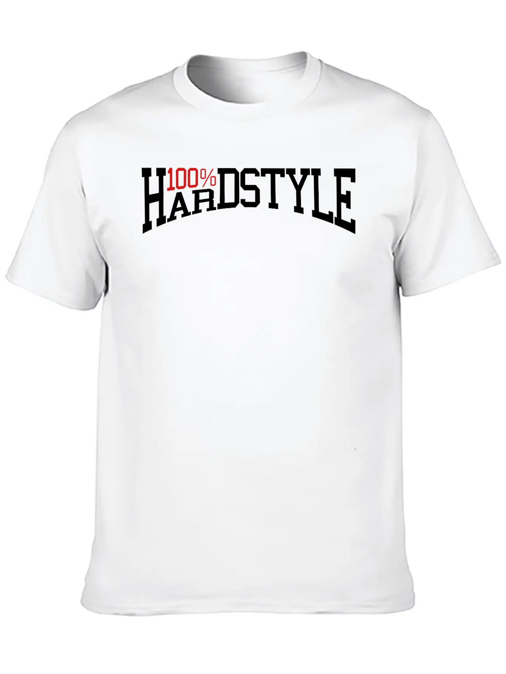 100% Hardstyle 2 Casual Graphic T-Shirt – Simple And Comfortable Daily Wear