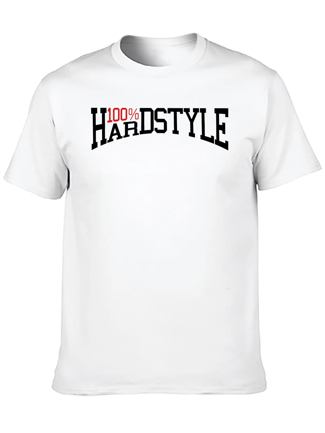 100% Hardstyle 2 Casual Graphic T-Shirt – Simple And Comfortable Daily Wear