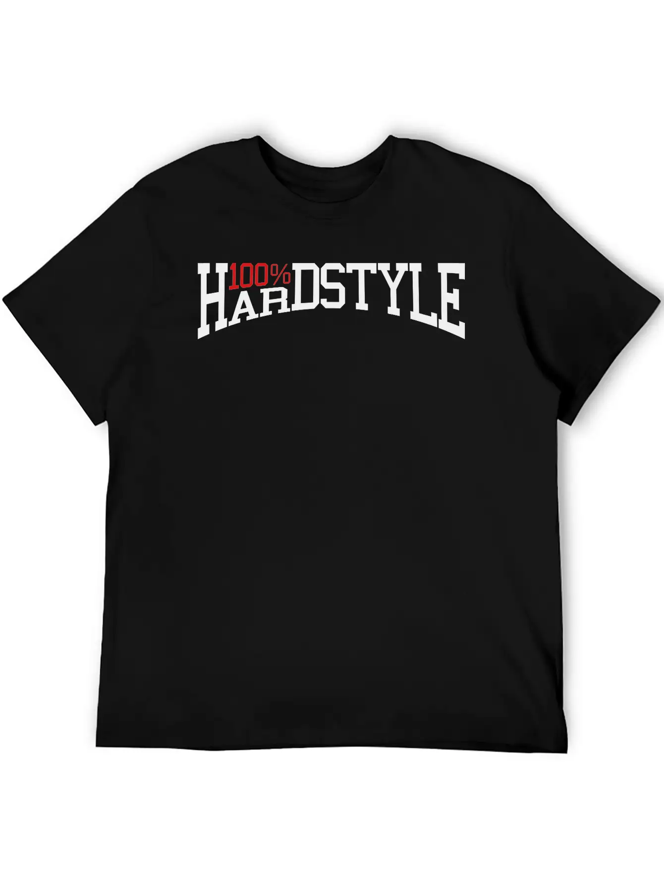 100% Hardstyle 2 Casual Graphic T-Shirt – Simple And Comfortable Daily Wear