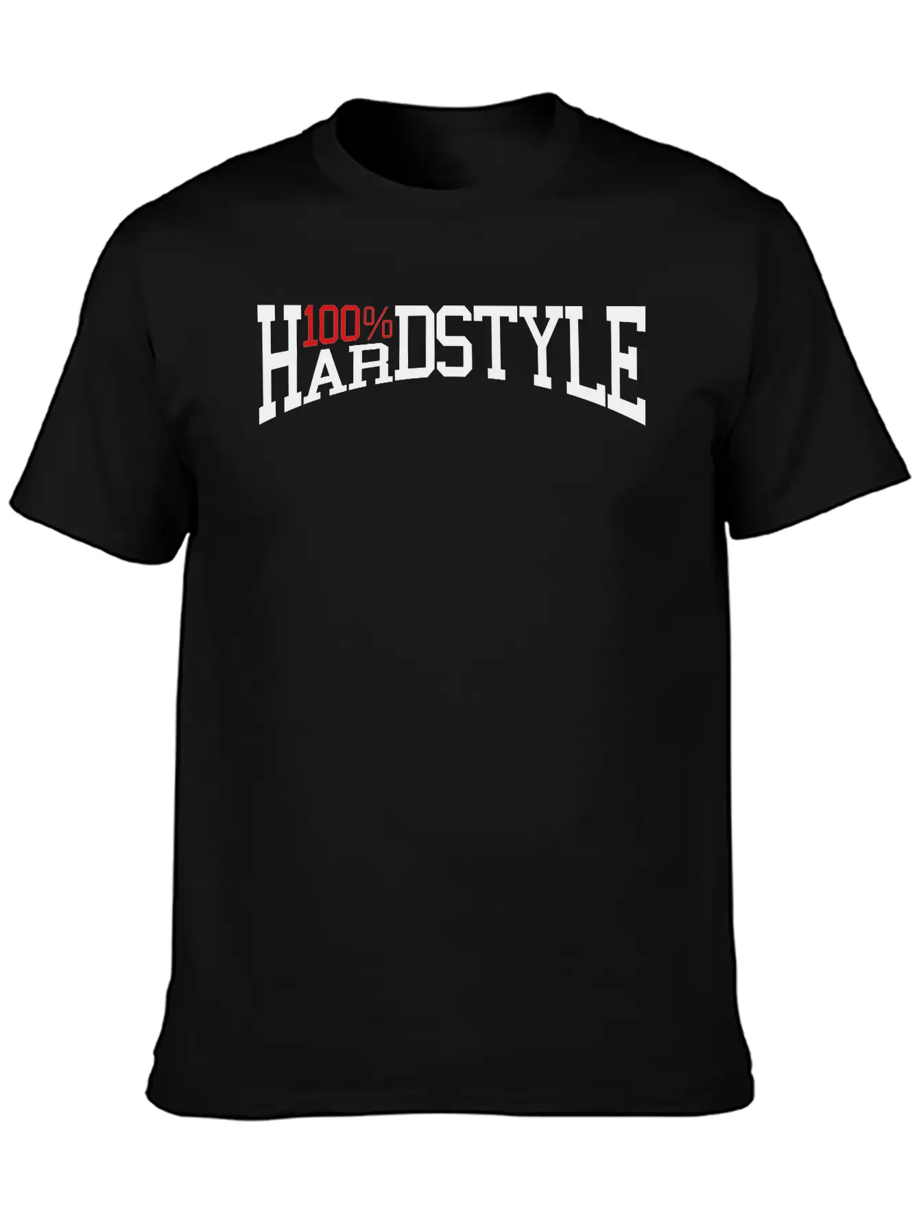 100% Hardstyle 2 Casual Graphic T-Shirt – Simple And Comfortable Daily Wear