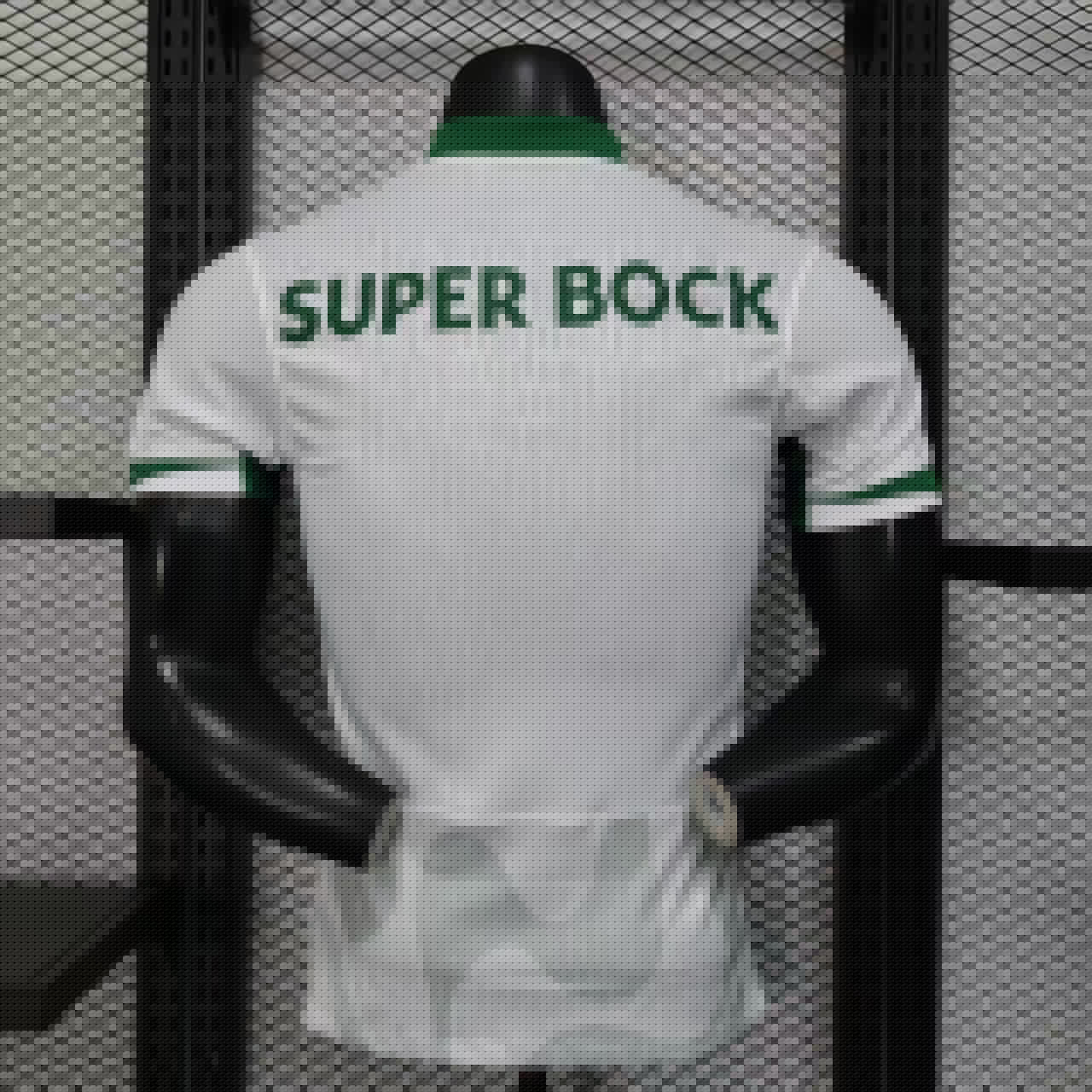 2025-26 Lisbon Away White Player Edition Jersey - Mens