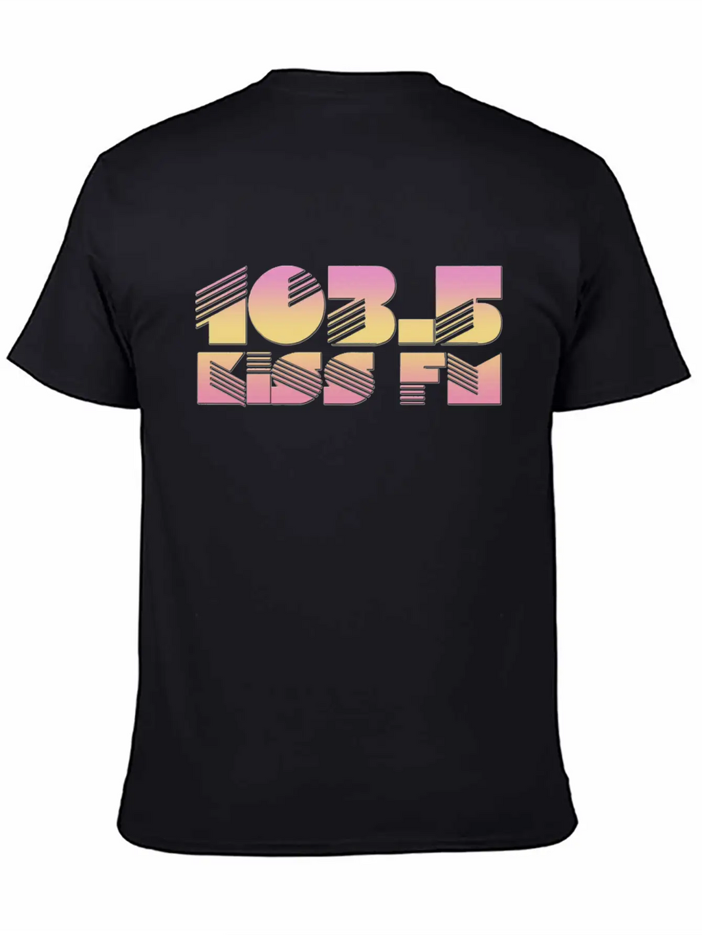 105 WQSB Radio Casual Graphic T-Shirt – Simple And Comfortable Daily Wear