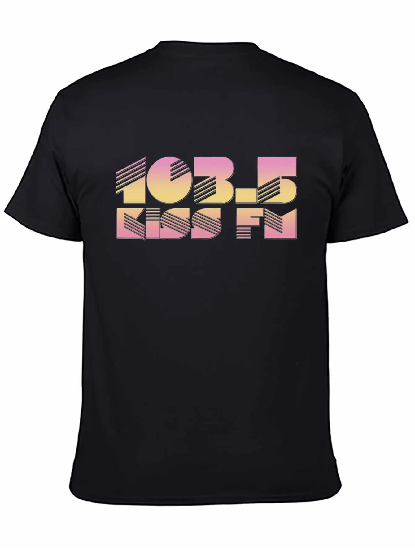 105 WQSB Radio Casual Graphic T-Shirt – Simple And Comfortable Daily Wear