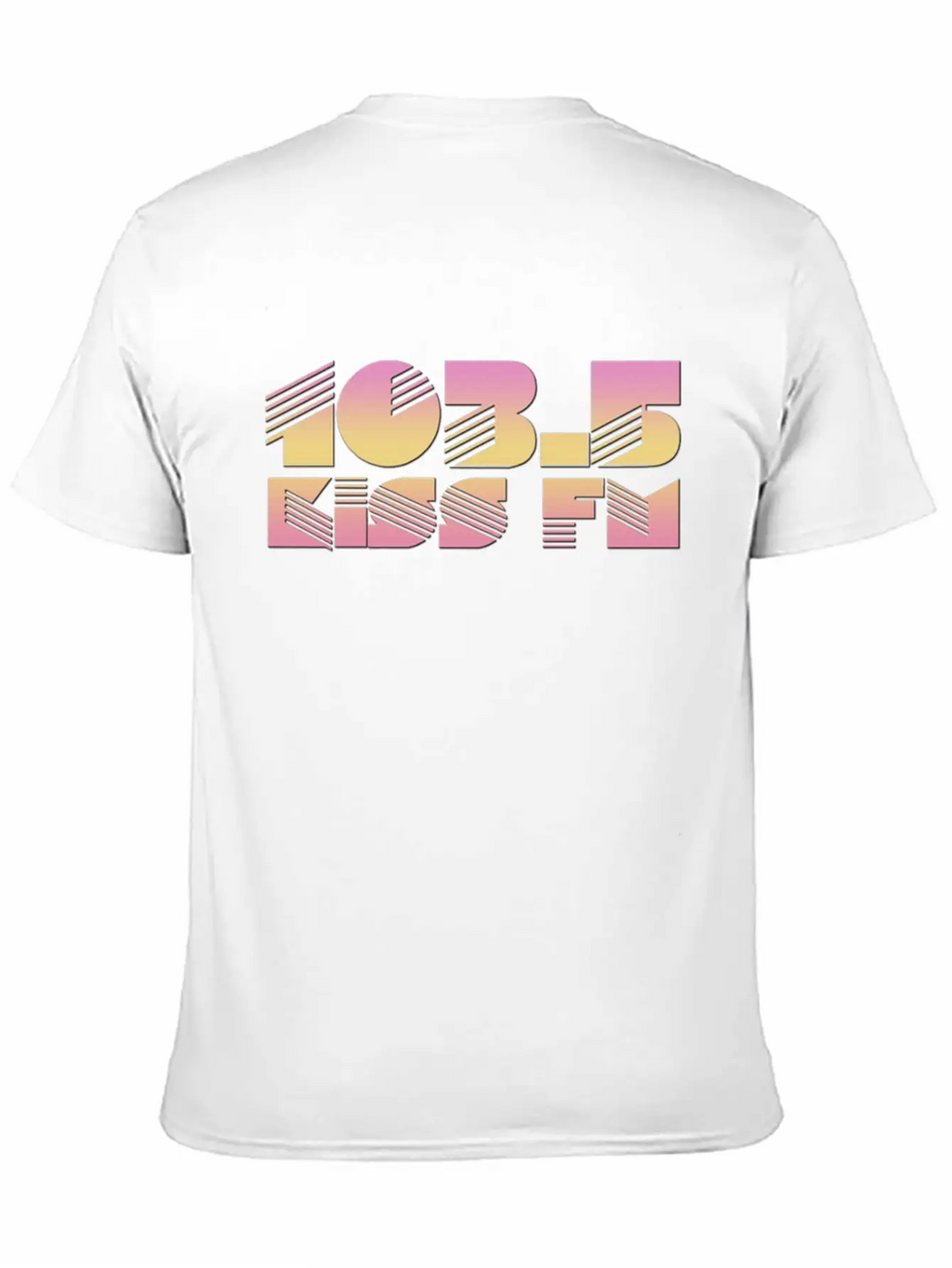 105 WQSB Radio Casual Graphic T-Shirt – Simple And Comfortable Daily Wear