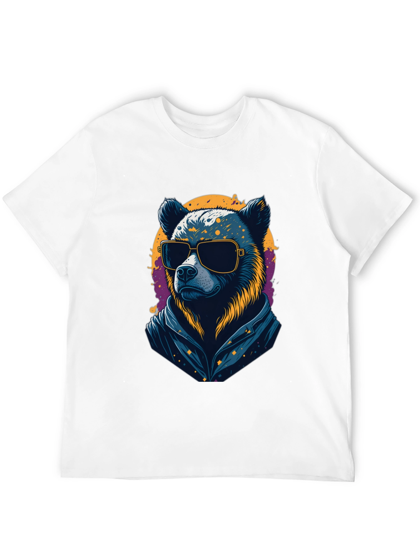 Cool Bear Graphic Tee - Mens Black T-Shirt