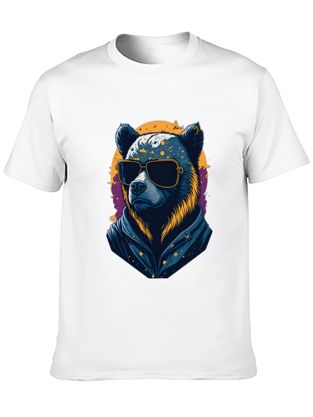 Cool Bear Graphic Tee - Mens Black T-Shirt