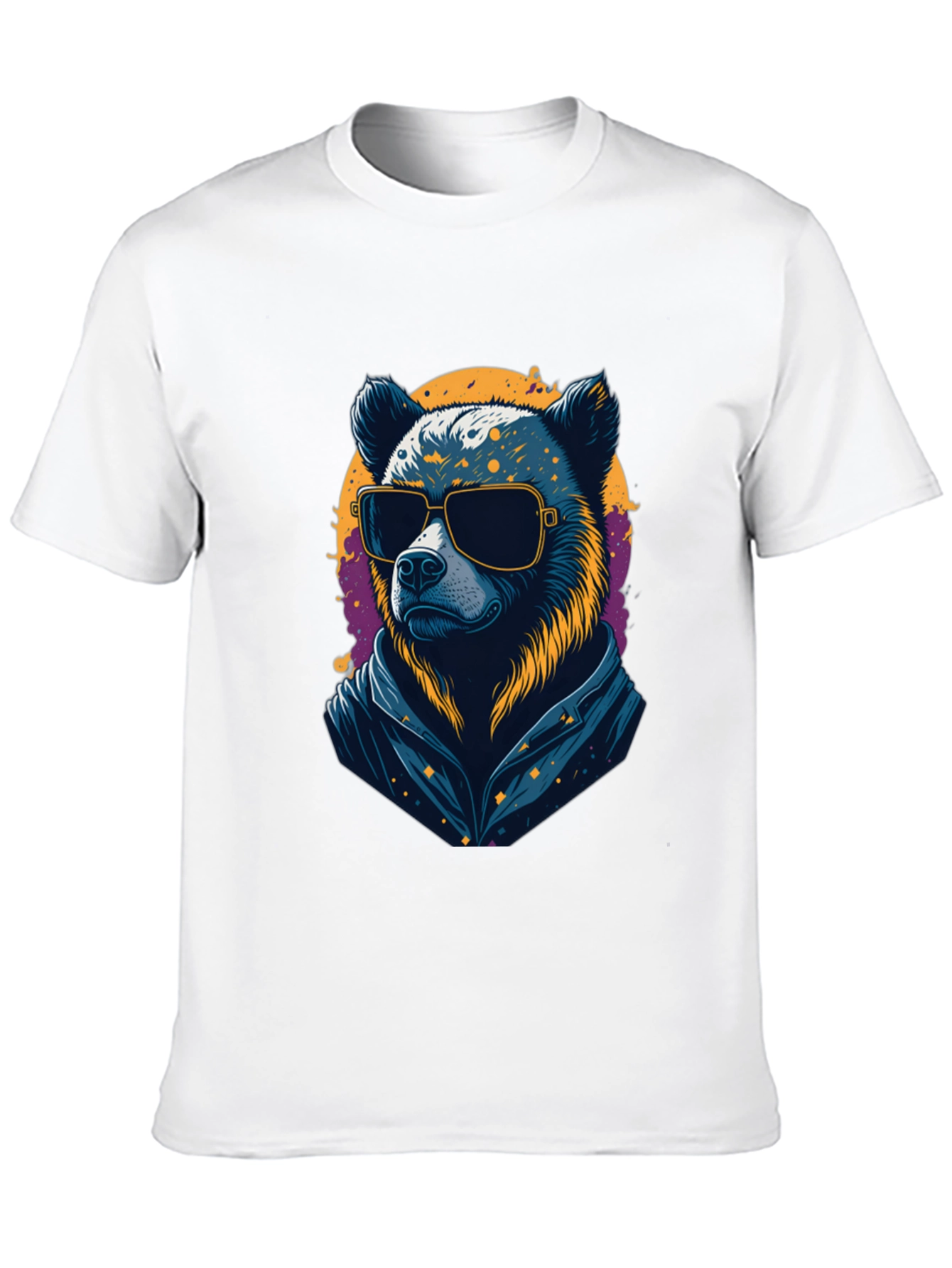 Cool Bear Graphic Tee - Mens Black T-Shirt