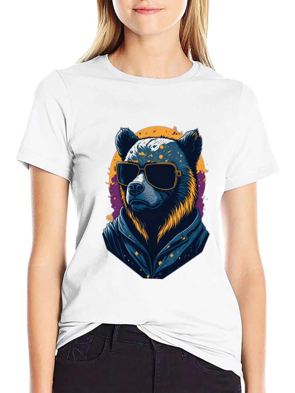 Cool Bear Graphic Tee - Mens Black T-Shirt
