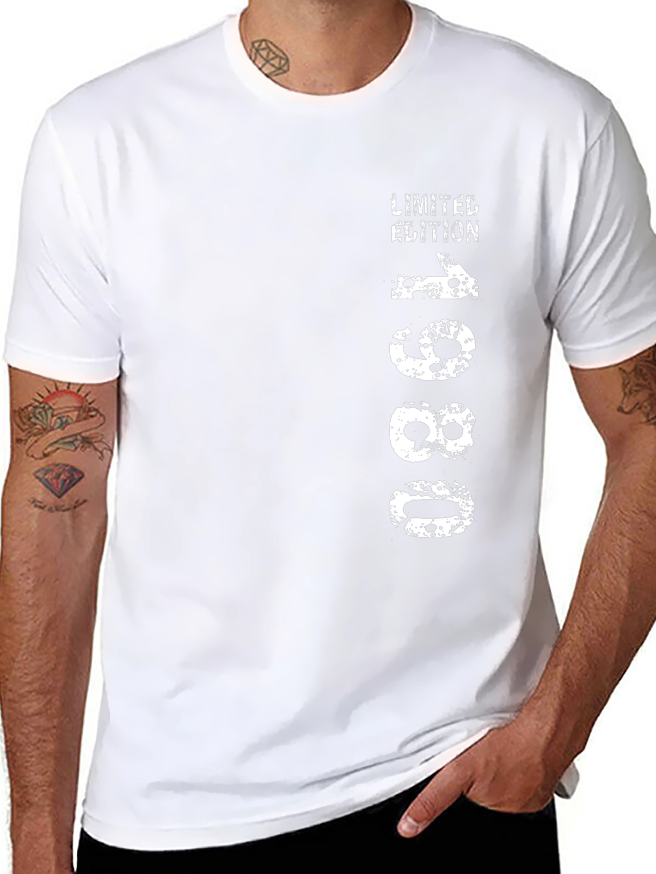 Limited Edition 1980 Black Graphic Tee