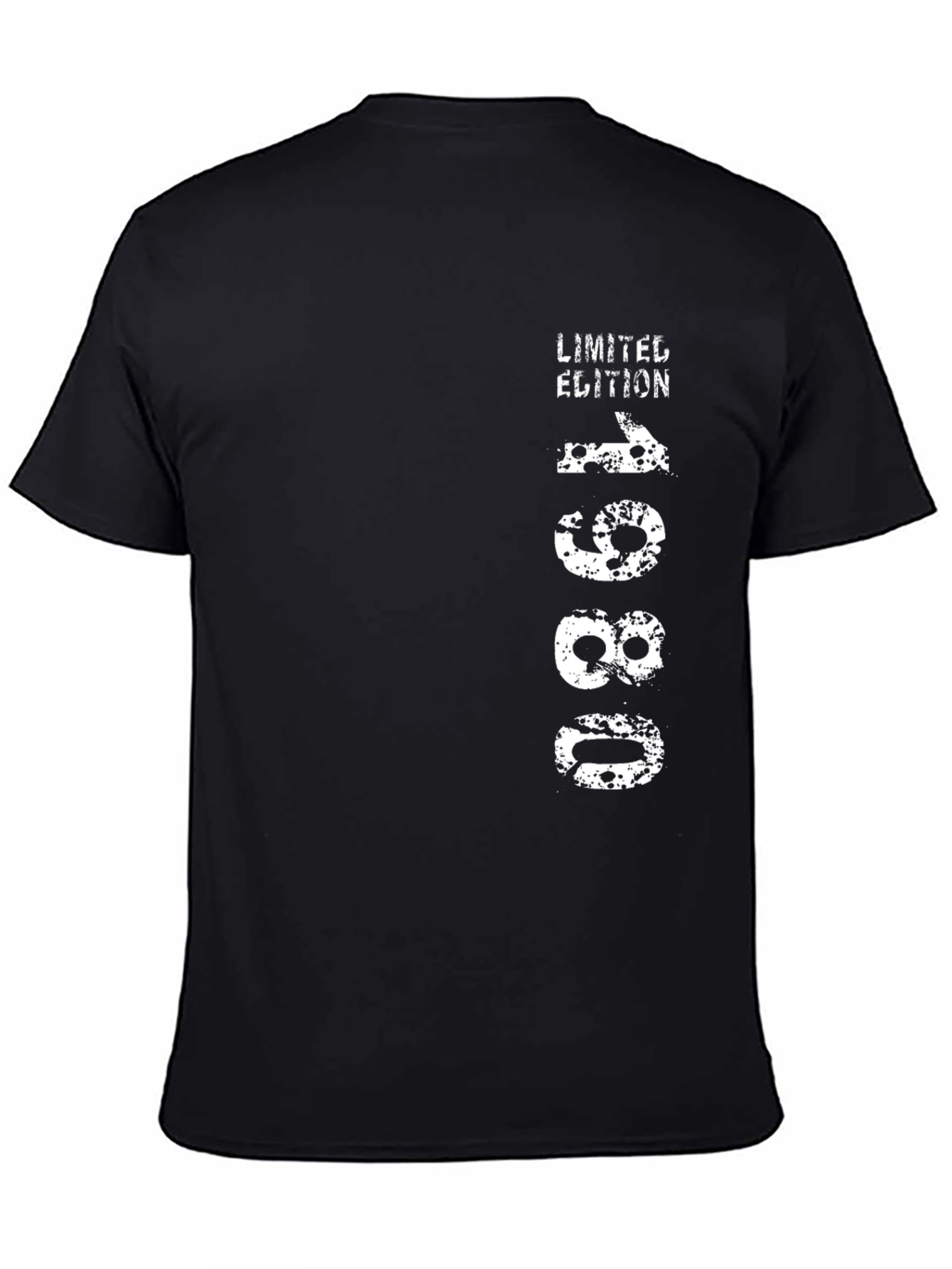 Limited Edition 1980 Black Graphic Tee
