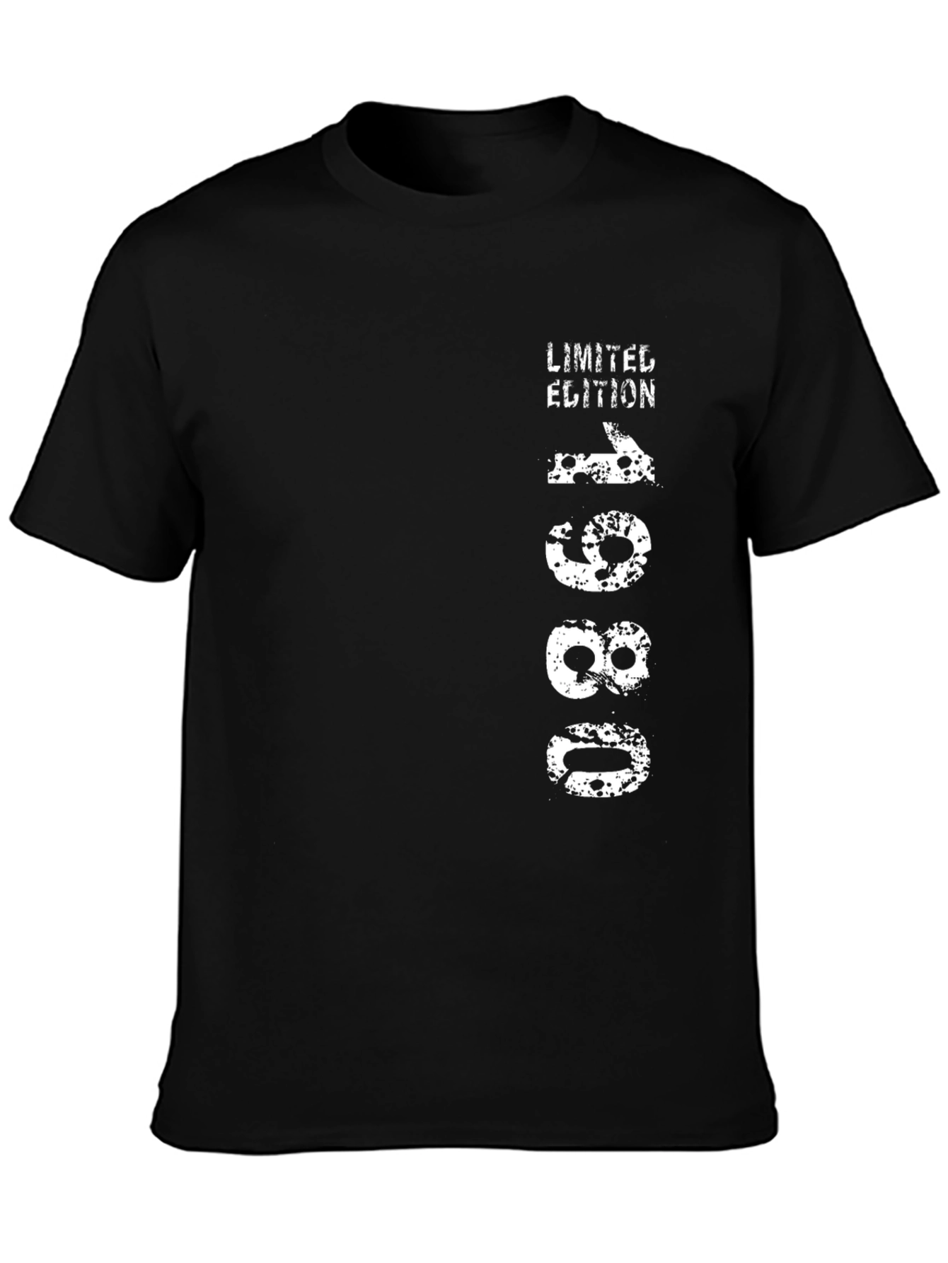 Limited Edition 1980 Black Graphic Tee
