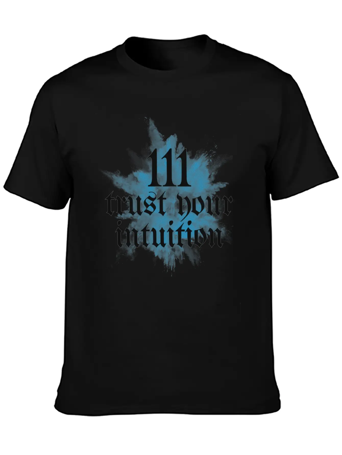 111 Trust Your Intuition Angel Number Mindful Breathable Soft Cotton T-Shirt – Timeless Casual Look